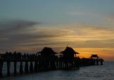 Photo of Naples Pier at sunset, Florida