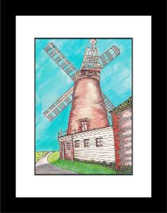 Polegate Windmill original - black frame